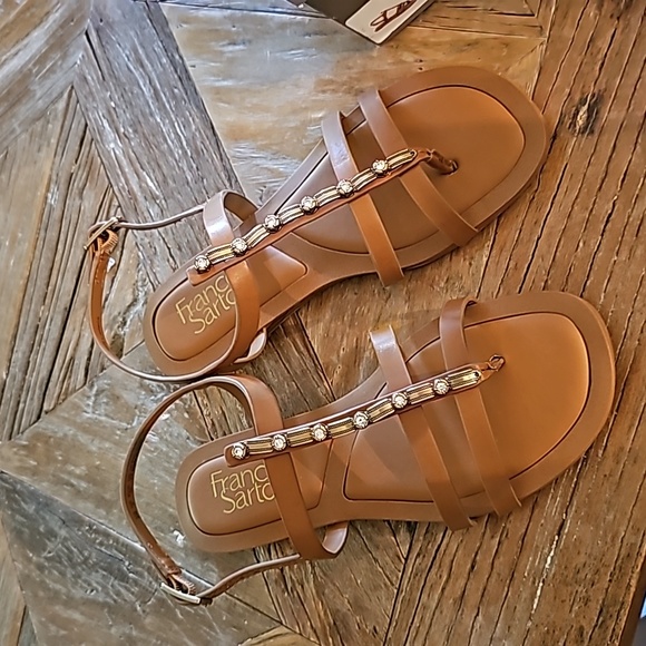 New FRANCO SARTO strappy jewelleries sandals! 6 - Picture 8 of 8